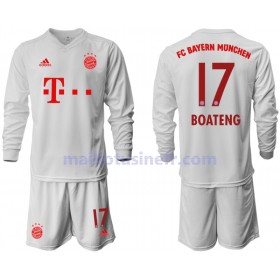 Maillot de Foot Bayern Munich Jerome Boateng 17 Extérieur 2020-21 Manches Longues - Enfant